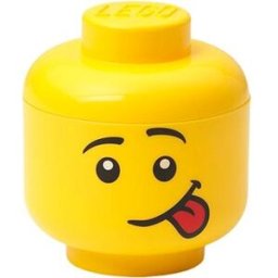 Lego úložná hlava (mini) - silly