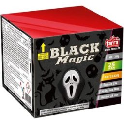 TARRA pyrotechnik TARRA pyrotechnic Baterie výmetnic - black magic, 25 ran, 18/1