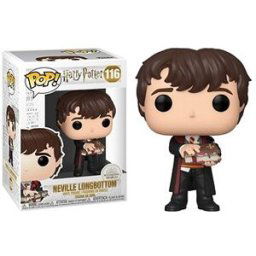 Funko POP Movies: Harry Potter S10 - Neville w/Monster Book