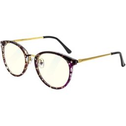 GLASSA - BlueLight GLASSA Blue Light Blocking Glasses PCG 010, dioptrie +1,00 vínovo zlatá