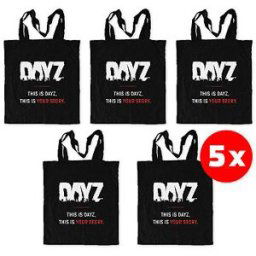 BOHEMIA INTERACTIVE DayZ Eco - Friendly Shopping Bag Black 5 ks - taška