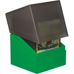 Ultimate Guard Boulder Deck Case 100+ SYNERGY Black/Green
