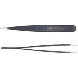 Nippes Solingen SOLINGEN Pinzeta špičatá, černá, nerez 9,5 cm