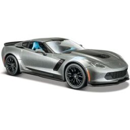 Maisto 2017 Corvette Grand Sport, metal šedá