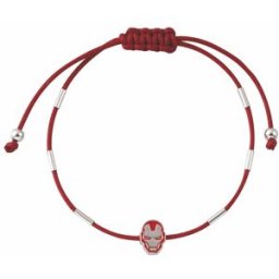 Disney Dětský náramek Iron Man Marvel textilní BS00065RNRL.CS