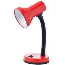 Aca Decor PAVLOVA Retro stolní lampa červená