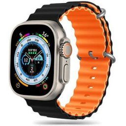 Tech-Protect Iconband Pro pro Apple Watch 42/44/45/49mm, black / orange