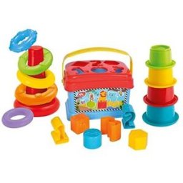 Simba Set na hraní 3 v 1 - vkládačka, pyramida, kelímky