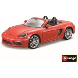 Bburago Porsche 718 Boxster Orange