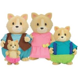 Li'l Woodzeez Rodina koček Whiskerelli