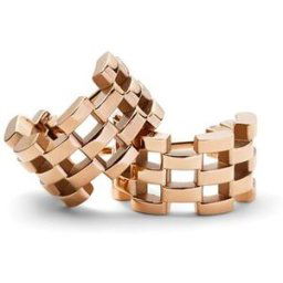 Daniel Wellington dámské náušnice ocelové 5-Link DW00400960