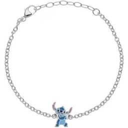 Disney Dětský náramek Lilo & Stitch stříbrný BS00094SL-65.CS (Ag 925/1000, 1,26 g)