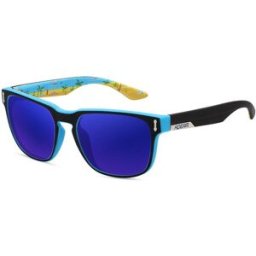KDEAM Andover 6 Black & Pattern / Blue