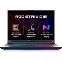 Asus ROG Strix G16 G615LW-NEBULA007W Eclipse Gray kovový