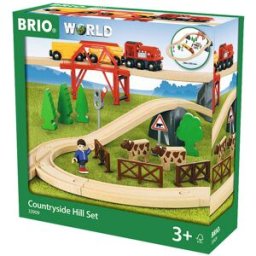 Brio 33909 Vlaková sada s venkovskou krajinou