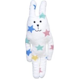 SCANquilt plyšák FRIEND - CRAFTHOLIC Rab S hvězdy bílopestrý