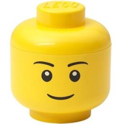 Lego úložná hlava (mini) - chlapec