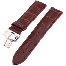 Gaira® GAIRA Řemínek na hodinky 3186 tmavě hnědý 22 mm