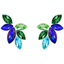 Preciosa Bižuterní náušnice Flying Gem by Veronika, kolibřík s českým křišťálem Preciosa