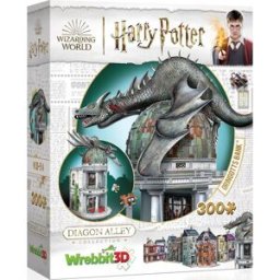 WREBBIT 3D puzzle Harry Potter: Gringottova banka 300 dílků