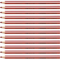 STABILO Trio silná - 12 ks balení - červená