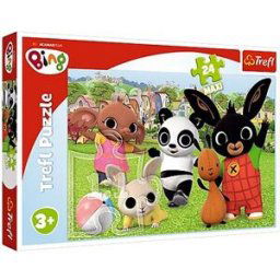 Trefl Puzzle Bing Bunny Zábava v parku