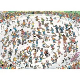 Jumbo Puzzle JvH Jízda na dráze 2000 dílků