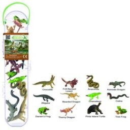 Collecta plazi a obojživelníci v tubě