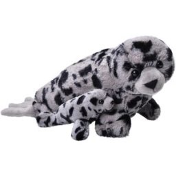 WILD REPUBLIC Tuleň obecný, samice s mládětem 38 cm