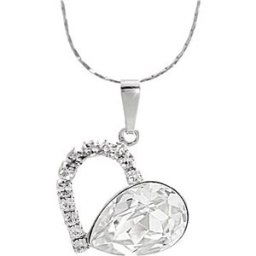 JSB Bijoux Srdce s kamenem Swarovski Crystals 61300857cr