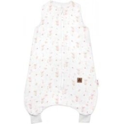 Baby Nellys Mušelínový spací vak s nohavičkami Goose Soft 70 cm, bílý
