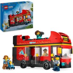 Lego City 60407 Červený dvoupodlažní vyhlídkový autobus