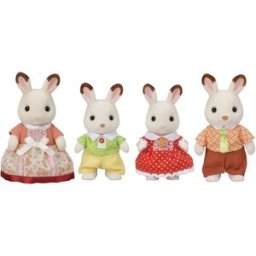 Sylvanian Families Rodina "chocolate" králíků, nová