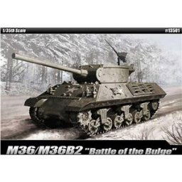 Academy Hobby Model Kit tank 13501 - M36/M36B2 "Battle of the Bulge