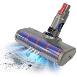 JOLLY DSN 02 - Podhlahová hubice s bílým LED osvětlením pro Dyson V7, V8, V10, V11, V15