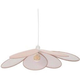 Atmosphera for kids Květinová stropní lampa Okai, růžová, 64 × 18 × 64 cm