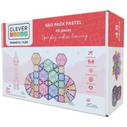 Cleverclixx Geo Pastel sada 45 ks