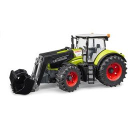 Bruder Farmer - traktor Claas Axion s předním nakladačem