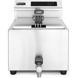HENDI fritéza mastercook digitální s výpustí - 8 l 207369