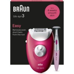 Braun Silk·épil 3 3-202, Malinový