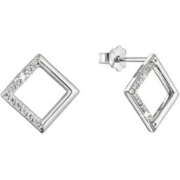 EVOLUTION GROUP 11527.1 crystal zircon ag náušnice (AG 925 / 1000; 1 g)