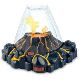 World Alive Aqua Dragons Volcano rudí Vodní dráčci v sopečném akváriu s LED osvětlením