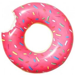 senzanakupy Nafukovací Donut růžový 1,2 m