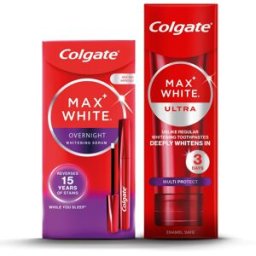 COLGATE Max White Set Overnight serum + Multiprotect pasta 50 ml