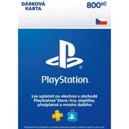 Sony PlayStation Store - Kredit 800 Kč - CZ Digital