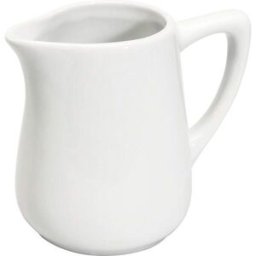 Blanco Bianco Konvička na mléko 100 ml, bílá, 6 ks