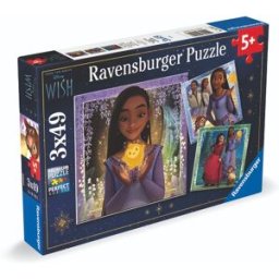 Ravensburger Disney: Disneyho přání 3x49 dílků