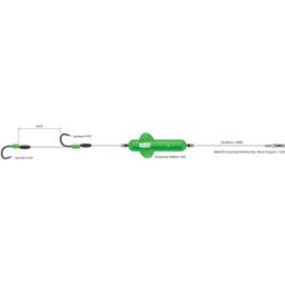MADCAT Screaming Profi River Rig "Worm & Squid" L 60g 180cm