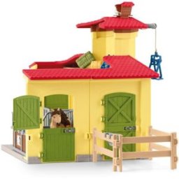 Schleich Box pro poníky s hřebcem islandského poníka 42609
