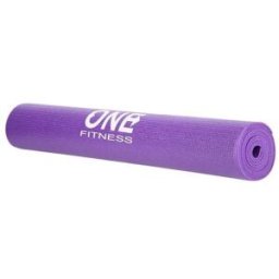 ONE FITNESS Podložka pro jógu YM01 Fialová